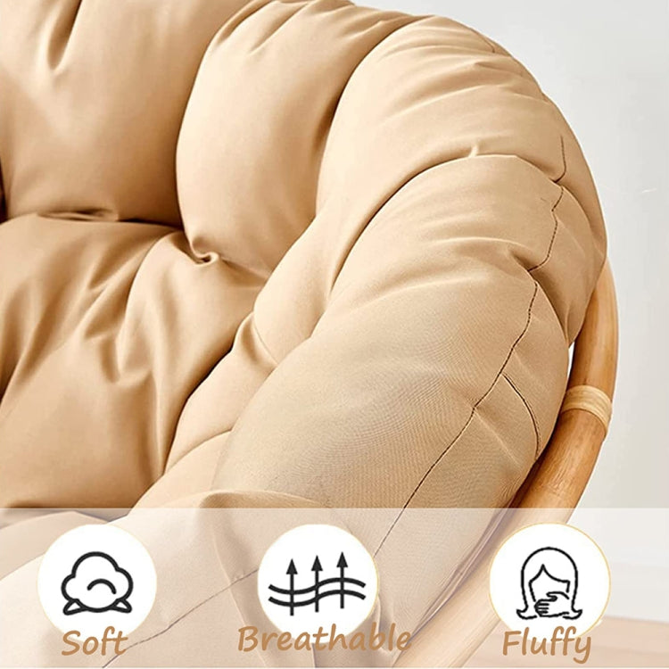 100x100cm Multifunctional Round Thickened Soft Hammock Cradle Cushion(White) - Cushions & Pillows by PMc TechLife | Online Shopping South Africa | PMc TechLife | Buy Now Pay Later Mobicred