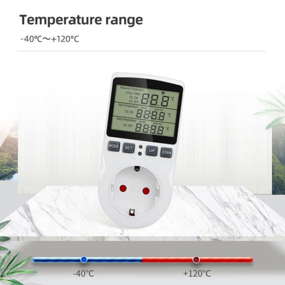 Intelligent Digital Thermostat Countdown Temperature Control Switch Socket Timing Temperature Controller(UK) - Smart Socket by PMC Jewellery | Online Shopping South Africa | PMC Jewellery | Buy Now Pay Later Mobicred