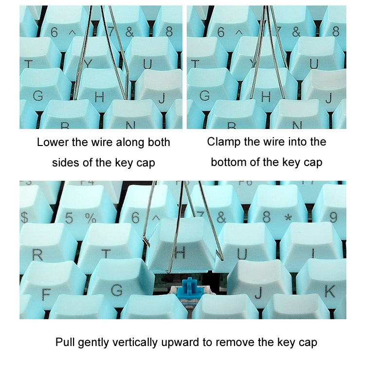 Steel Wire Mechanical Keyboard Cleaning Replacement Key Puller(5218) - Other by PMc TechLife | Online Shopping South Africa | PMc TechLife | Buy Now Pay Later Mobicred