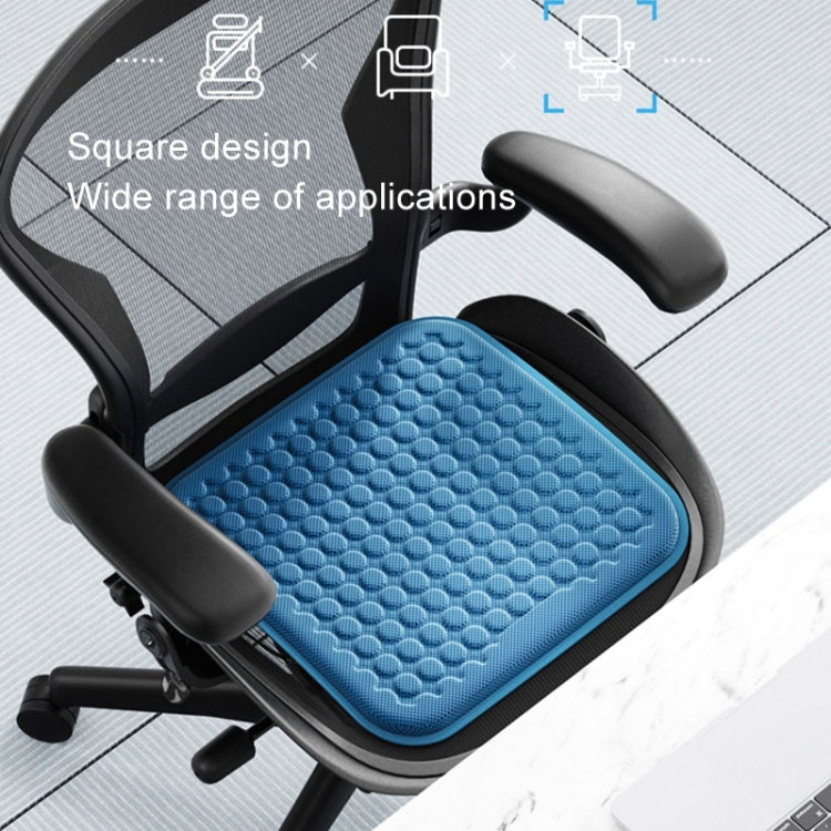 HELLOLEIBOO Car Gel Ice Cushion Four Seasons Universal Breathable Seat Cushion, Color: Double Layer Blue - Seat Accessories by HELLOLEIBOO | Online Shopping South Africa | PMC Jewellery | Buy Now Pay Later Mobicred