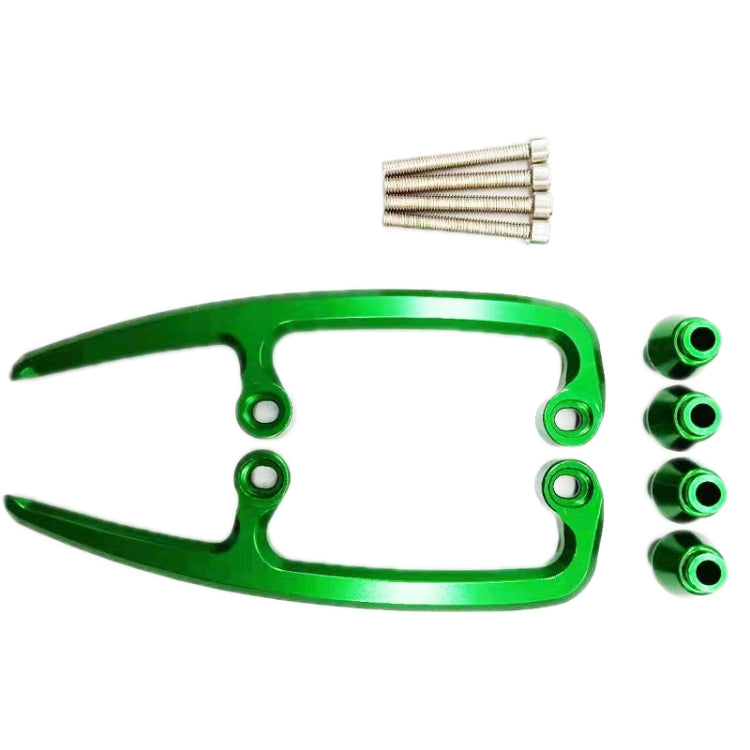 For Kawasaki Z650 2017-2018 Motorcycle Rear Seat Armrest Pull Bow(Green) - Ornamental Parts by PMC TechLife | Online Shopping South Africa | PMC TechLife | Buy Now Pay Later Mobicred