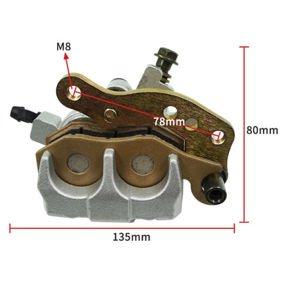 For Kawasaki Lower Pump Disc Brake Assembly(Right) - Motorbike Brakes by PMC Jewellery | Online Shopping South Africa | PMC Jewellery | Buy Now Pay Later Mobicred