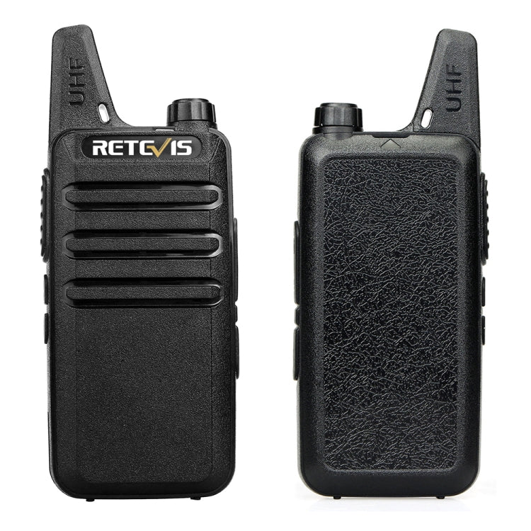 RETEVIS RT22 Hotel Mini Charging Two-Way Wireless Intercom Walkie Talkie(US Frequency with Plug) - Handheld Walkie Talkie by RETEVIS | Online Shopping South Africa | PMC TechLife | Buy Now Pay Later Mobicred