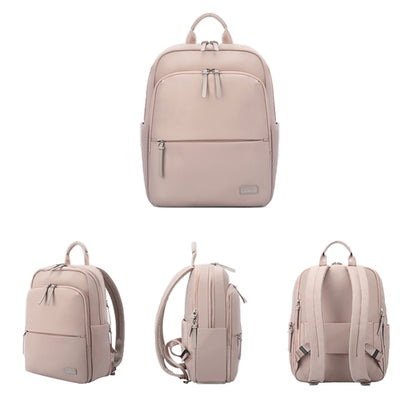 Bopai 62-70625 Large-capacity Casual Business Laptop Backpack(Apricot) - Backpack by Bopai | Online Shopping South Africa | PMC Jewellery | Buy Now Pay Later Mobicred