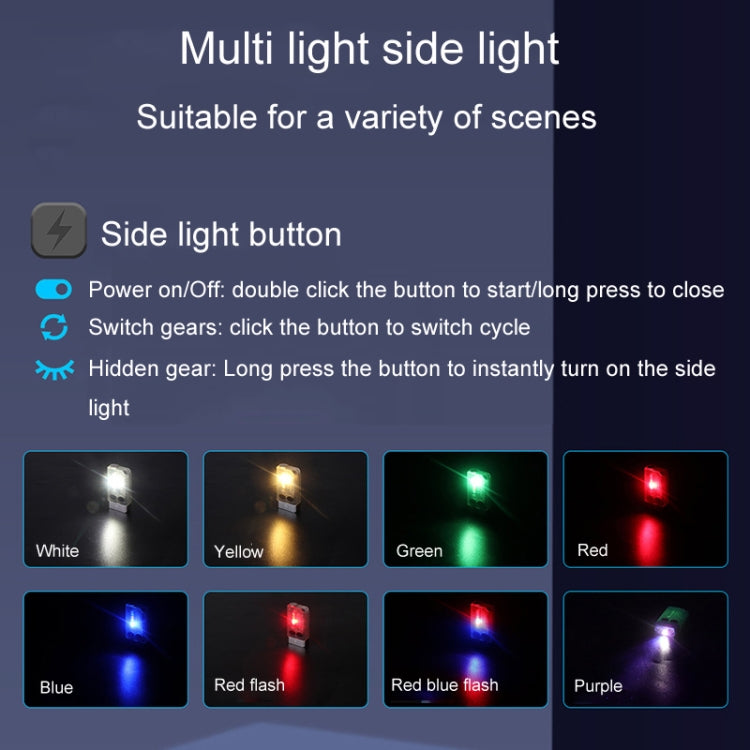 V10 Portable Keychain Light USB Rechargeable Bright Mini Flashlight(White) - Mini Flashlight by PMc TechLife | Online Shopping South Africa | PMc TechLife | Buy Now Pay Later Mobicred