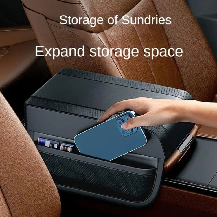 Car Armrest Box Heightening Pad Memory Foam Elbow Support(Black) - Stowing Tidying by PMC TechLife | Online Shopping South Africa | PMC TechLife | Buy Now Pay Later Mobicred