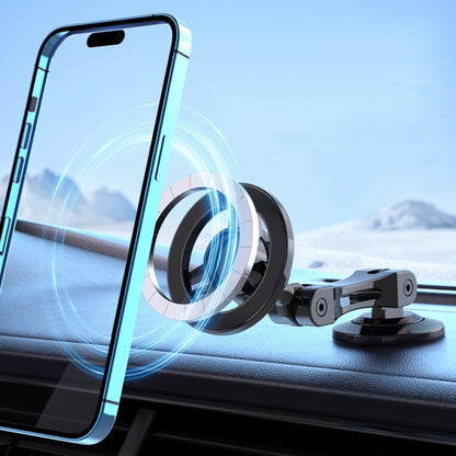 Magsafe Car Magnetic Rotating Adjustable Mobile Phone Holder(Black) - Car Holders by PMC Jewellery | Online Shopping South Africa | PMC Jewellery | Buy Now Pay Later Mobicred