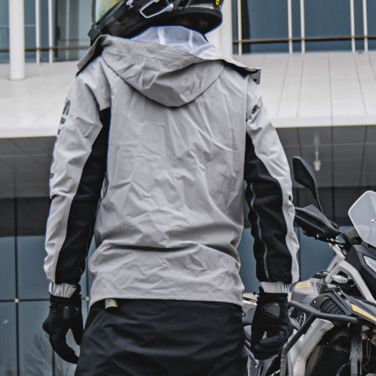 SULAITE Outdoor Motorcycle Riding Full Body Split Raincoat Suit, Size: L(Black) - Raincoat by SULAITE | Online Shopping South Africa | PMC Jewellery | Buy Now Pay Later Mobicred