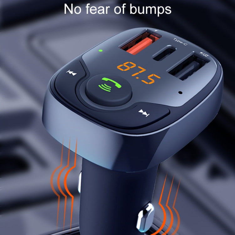 36W Car Bluetooth MP3 Player FM Transmitter Multifunctional Car Charger, Model: S-15PD - Bluetooth Car Kits by PMC TechLife | Online Shopping South Africa | PMC TechLife | Buy Now Pay Later Mobicred