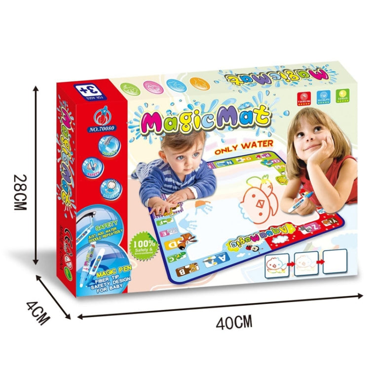 78x78cm Water Doodle Mat Writing Board Mat Magic Pen For Kids, Spec: Set 9 - Drawing Toys by PMC Jewellery | Online Shopping South Africa | PMC Jewellery | Buy Now Pay Later Mobicred