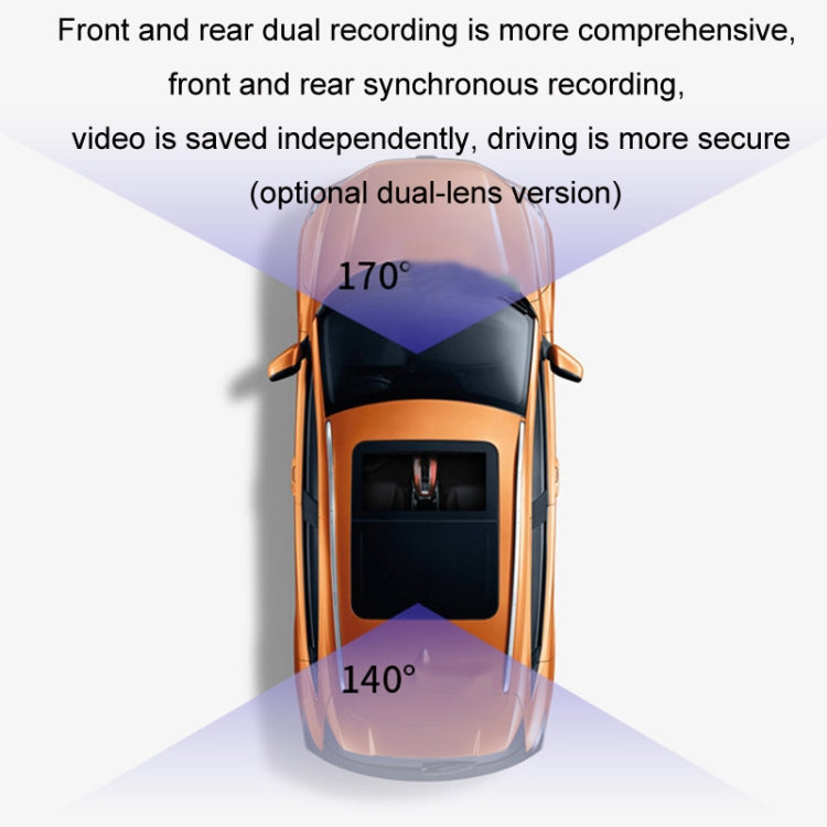 Android ADAS HD Night Vision 1080P USB Driving Recorder, Model: Single Lens(No Card) - Car DVRs by PMC TechLife | Online Shopping South Africa | PMC TechLife | Buy Now Pay Later Mobicred