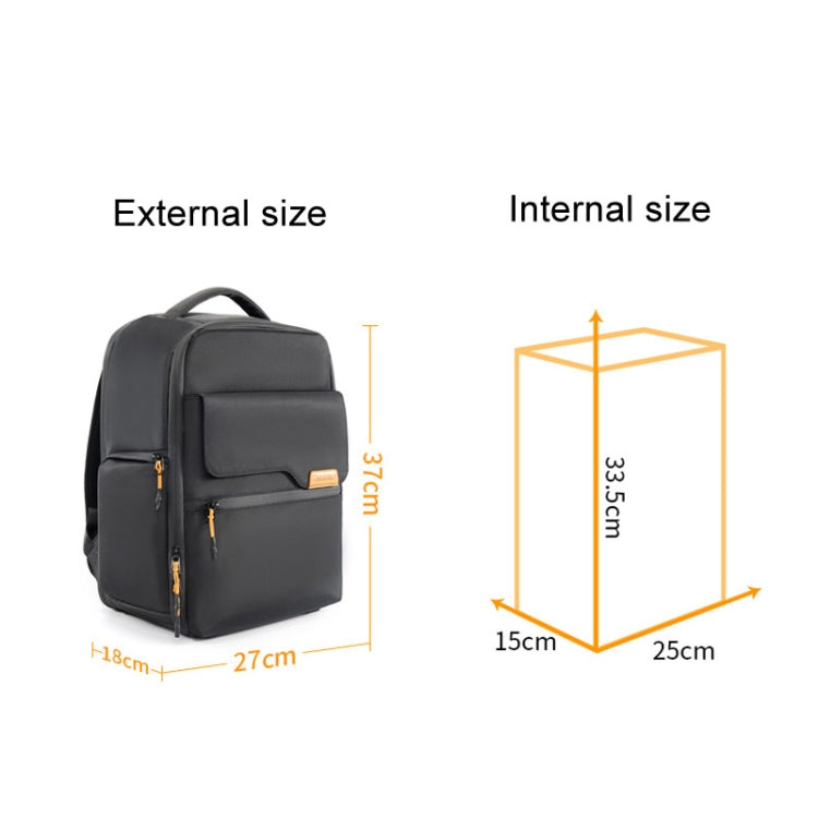 Cwatcun D93 Casual Camera Bag Waterproof Photography Bag(3.0 Small Black) - free shipping - PMC TechLife - Order now!