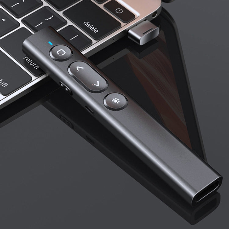 B2 2.4GHz Dual-Mode Conference PPT Wireless Page Turning Pen Multimedia Infrared Laser Pointer(Black) -  by PMC Jewellery | Online Shopping South Africa | PMC Jewellery | Buy Now Pay Later Mobicred