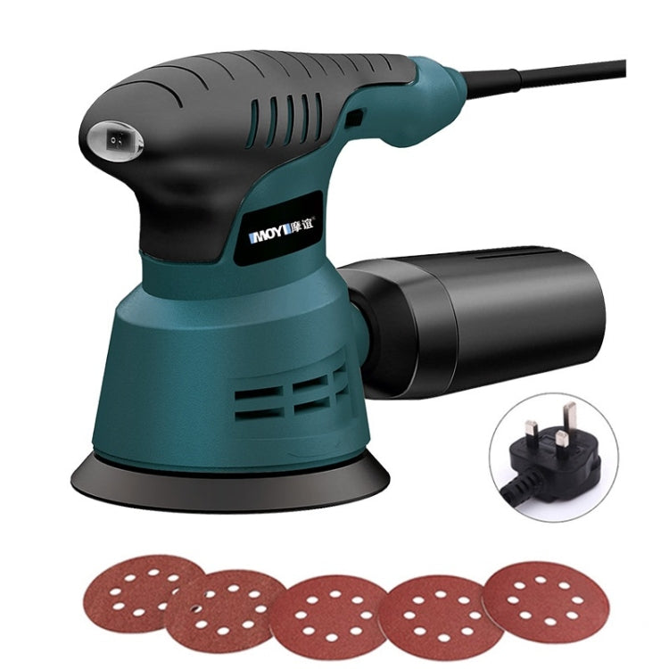 5pcs /Set UK Plug MOYI Small Polishing Sandpaper Machine Woodworking Electric Disc Sander - free shipping - PMc TechLife - Order now!