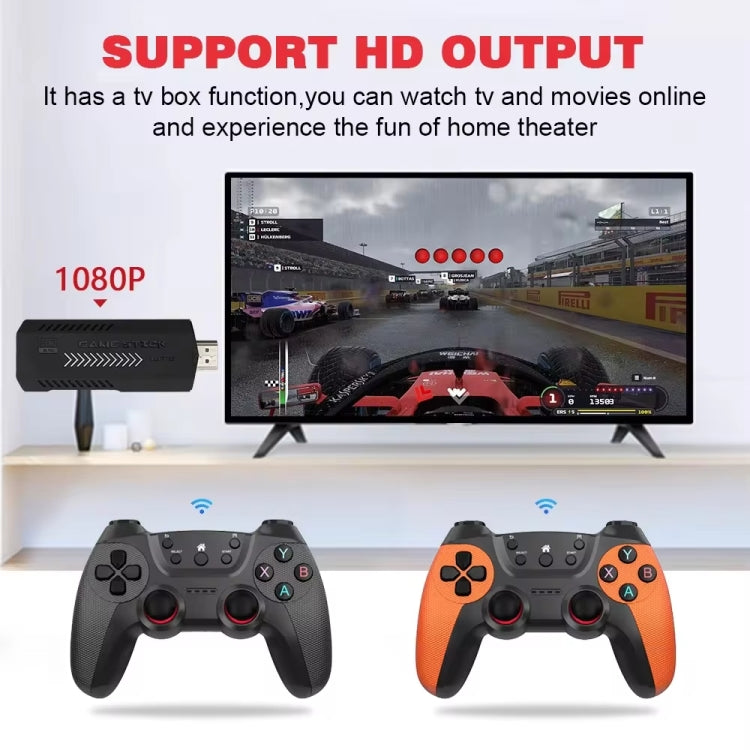 X2 Ultra Video Game Stick Console With 2.4G Double Wireless Controller 128GB - Pocket Console by PMC Jewellery | Online Shopping South Africa | PMC Jewellery | Buy Now Pay Later Mobicred