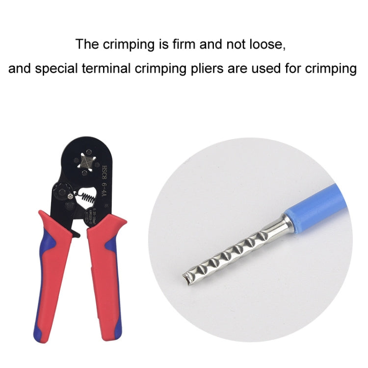 1900pcs /Set Electrical Wiring Tube Type Cold Pressed European Style Pin Set - Booster Cable & Clip by PMC Jewellery | Online Shopping South Africa | PMC Jewellery | Buy Now Pay Later Mobicred