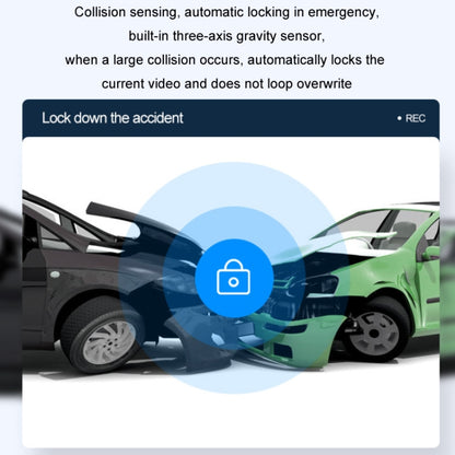 WIFI Mobile Phone 2K Ultra-Clear 360-Degree Rotating Driving Recorder, Version: Step-down Line(No TF Card) - Car DVRs by PMC Jewellery | Online Shopping South Africa | PMC Jewellery | Buy Now Pay Later Mobicred