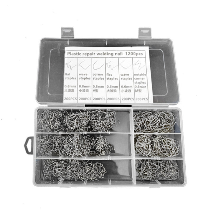 1200pcs /Set Boxed Car Bumper Broken Repair Welding Wire Nails - Trunk & Bumper Accessories by PMC Jewellery | Online Shopping South Africa | PMC Jewellery | Buy Now Pay Later Mobicred