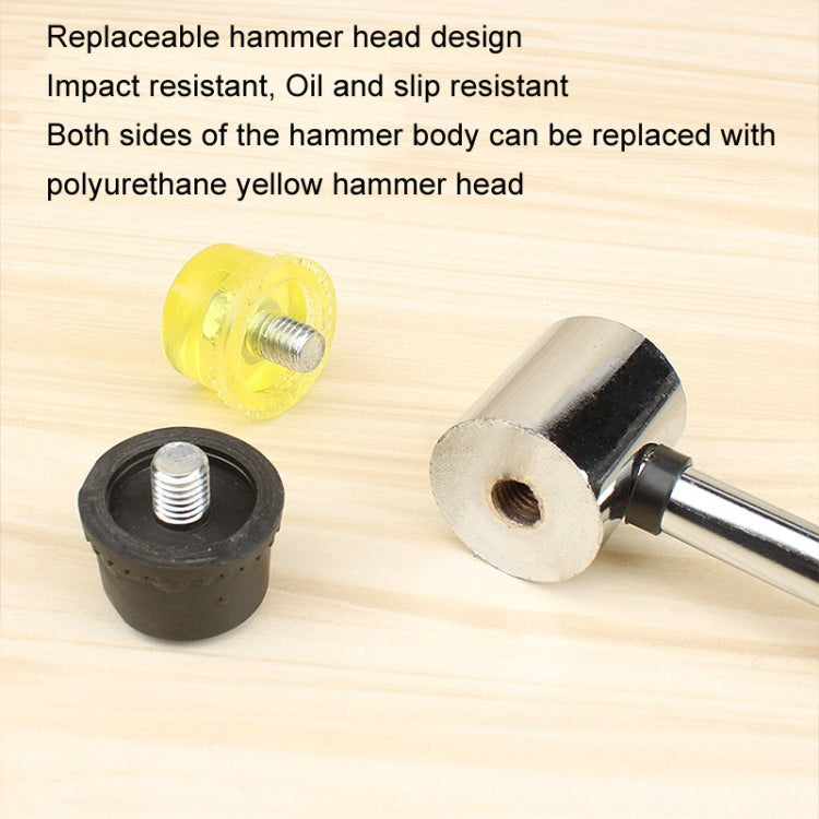 35mm No Bounce Mounting Hammer Handmade DIY Double Face Tap Rubber Hammer - Hammer by PMC TechLife | Online Shopping South Africa | PMC TechLife | Buy Now Pay Later Mobicred