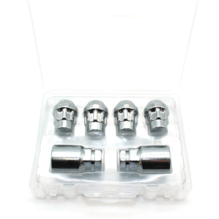 M12x1.25mm(4+2)0225 Car Tire Nut Anti-theft Lock - Nuts & Bolts by PMC Jewellery | Online Shopping South Africa | PMC Jewellery | Buy Now Pay Later Mobicred