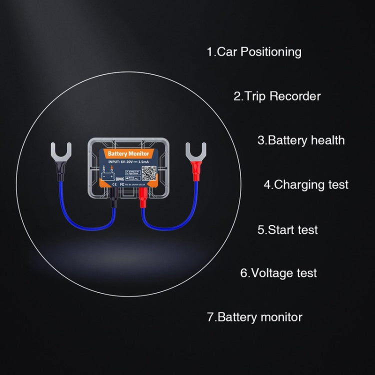 BM6 Car Battery Electricity Testing Instrument Locator - Electronic Test by PMC Jewellery | Online Shopping South Africa | PMC Jewellery | Buy Now Pay Later Mobicred