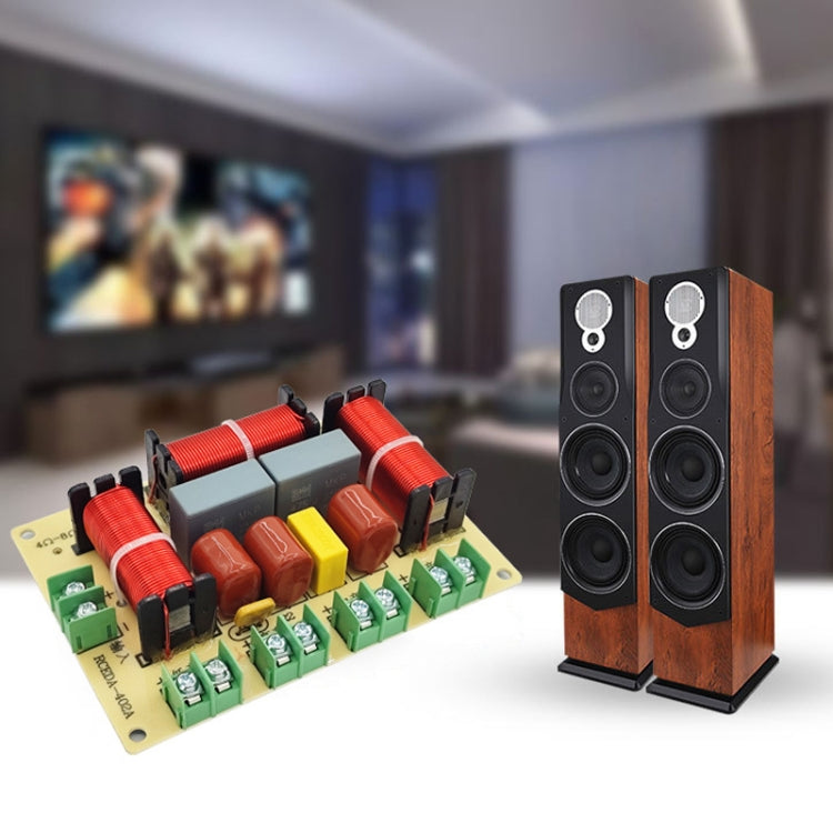 RCEDA-402A One High One Medium Two Low 4-Way Speaker Crossover Audio Modification Divider - Audio Crossover by PMC TechLife | Online Shopping South Africa | PMC TechLife | Buy Now Pay Later Mobicred
