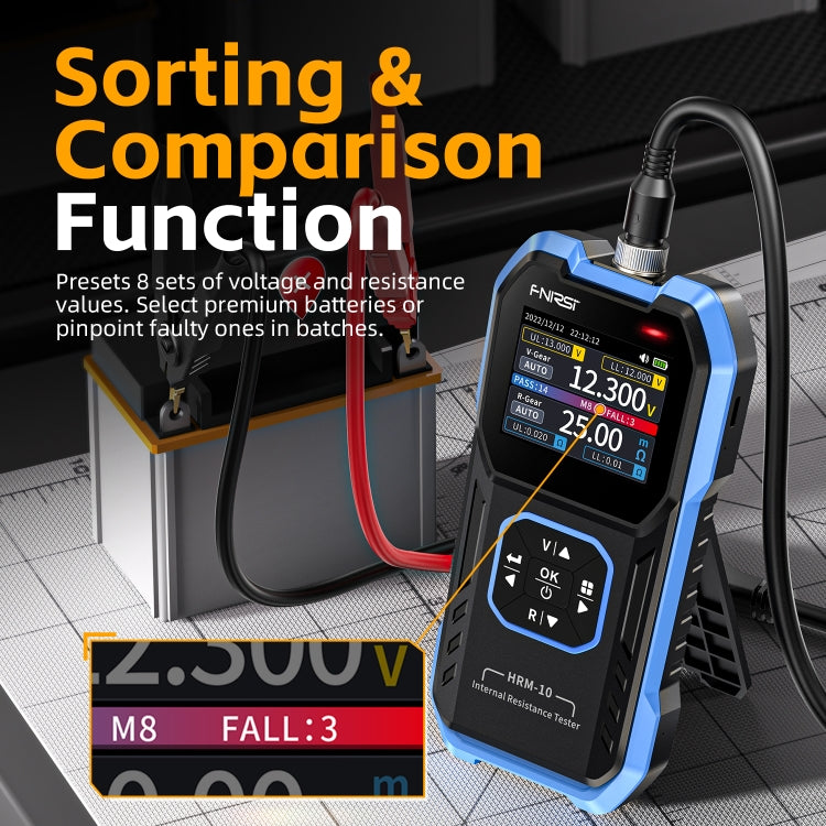 FNIRSI 18650 Lithium Battery Internal Resistance Voltage Measuring Instrument(HRM-10) - free shipping - PMC Jewellery - Order now!