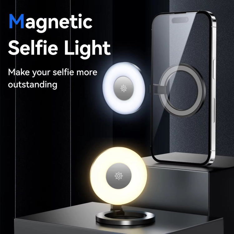 TELESIN Magnetic Selfie Light Rechargeable Foldable Fill Light For Mobile Phone - free shipping - PMC Jewellery - Order now!