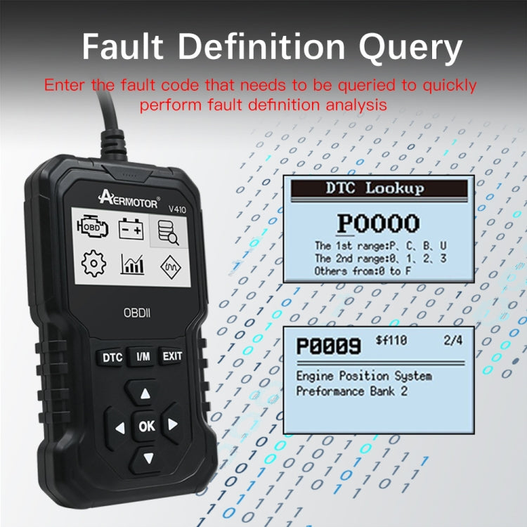 AERMOTOR Car Fault Diagnostic Instrument ELM327 Engine Fault Detection Tool(V410) - Electronic Test by AERMOTOR | Online Shopping South Africa | PMC Jewellery | Buy Now Pay Later Mobicred