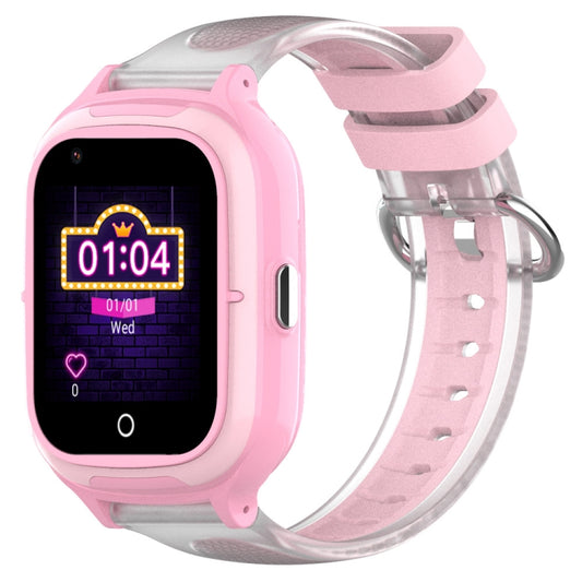 4G Kids Smart Phone Positioning Watch IP67 Waterproof / Video / Voice Calling(Pink) - Smart Watches by PMC Jewellery | Online Shopping South Africa | PMC Jewellery | Buy Now Pay Later Mobicred