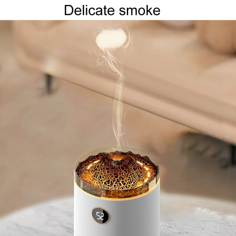 HX127 Mini Volcano Lava Aromatherapy Diffuser Small Household Atmosphere Humidifier, Color: Black - free shipping - PMC TechLife - Order now!