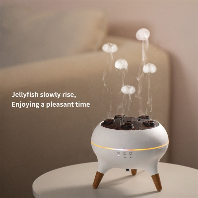 Dynamic Multi-Spray Aromatherapy Diffuser With Colorful Lights Remote Control Humidifier EU Plug(V80 Spit Circle Upgrade Model) - free shipping - PMC TechLife - Order now!