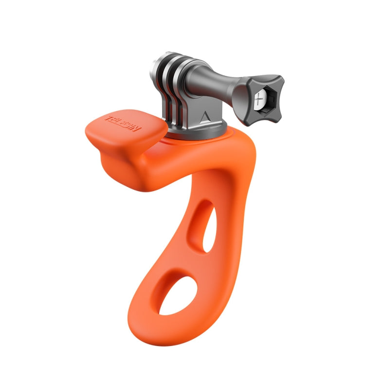 TELESIN Action Camera Mount Silicone Adjustable Mini Flexible Bracket For GoPro HERO / Insta360 / DJI Action Camera(Orange) - free shipping - PMC TechLife - Order now!