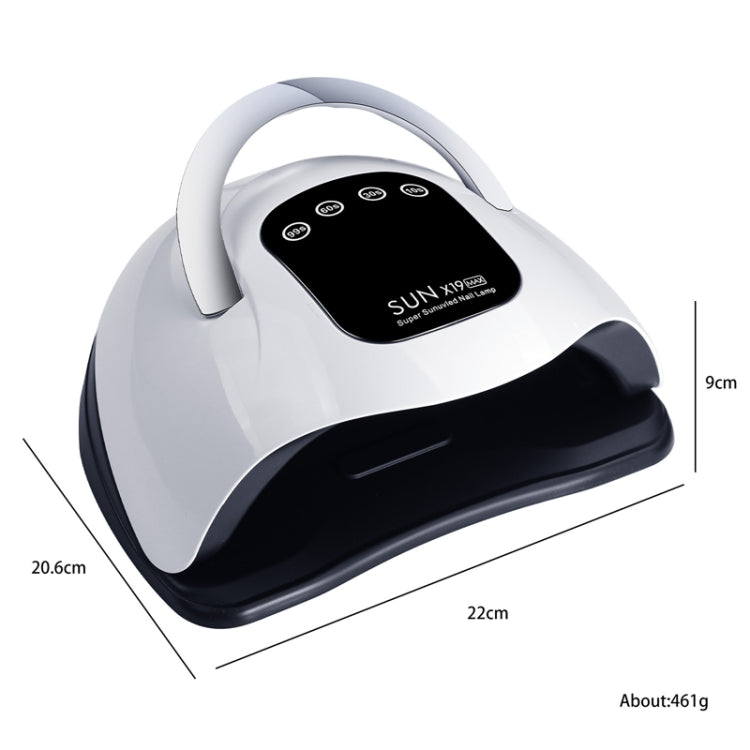 X19Max UV LED Nail Drying Lamp High Power 320W Quick Drying Nail Polish Gel Nail Dryer Light(US Plug) - Nail Dryers by PMC Jewellery | Online Shopping South Africa | PMC Jewellery | Buy Now Pay Later Mobicred