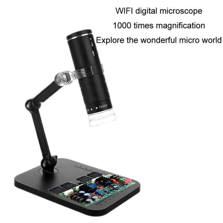 1000x HD WiFi Digital Electron Microscope(Snake Tube Type) - Digital Microscope by PMC Jewellery | Online Shopping South Africa | PMC Jewellery | Buy Now Pay Later Mobicred