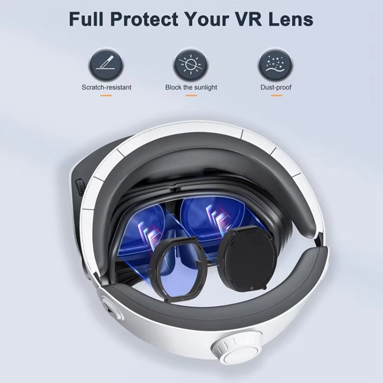 DEVASO For PlayStation VR 2 6 In 1 Magnetic Glasses Anti-Scratch Protective Cover - VR Accessories by DEVASO | Online Shopping South Africa | PMC Jewellery | Buy Now Pay Later Mobicred