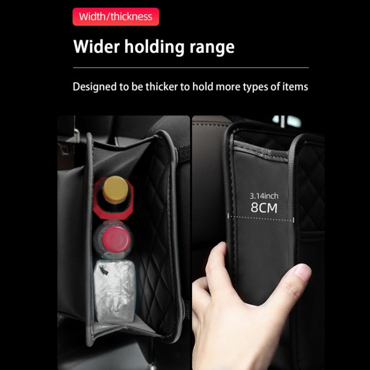 2 In 1 Car Seat Back Storage Hanging Tissue Bag, Style: Enlarged - Stowing Tidying by PMC Jewellery | Online Shopping South Africa | PMC Jewellery | Buy Now Pay Later Mobicred