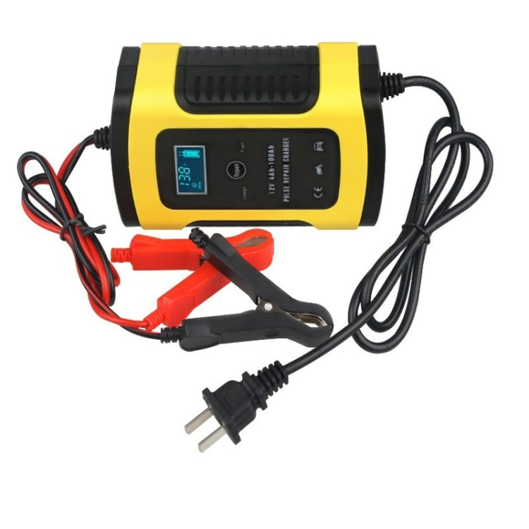 Anhtczyx 12V 6A  4Ah-100Ah Motorcycle Car Pulse Repair Charger With LCD Display(AU Plug) - Battery Charger by Anhtczyx | Online Shopping South Africa | PMC Jewellery | Buy Now Pay Later Mobicred