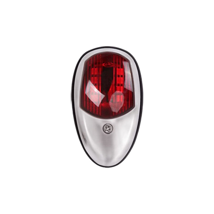 Marine Navigation Warning Light Signal LED Yacht Light, Color: Silver Shell Red - Marine Accessories & Parts by PMC Jewellery | Online Shopping South Africa | PMC Jewellery | Buy Now Pay Later Mobicred
