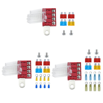 4-way RV Yacht Ignition Protection Battery Terminal Fuse Block, Specification: Two - Fuse by PMC Jewellery | Online Shopping South Africa | PMC Jewellery | Buy Now Pay Later Mobicred