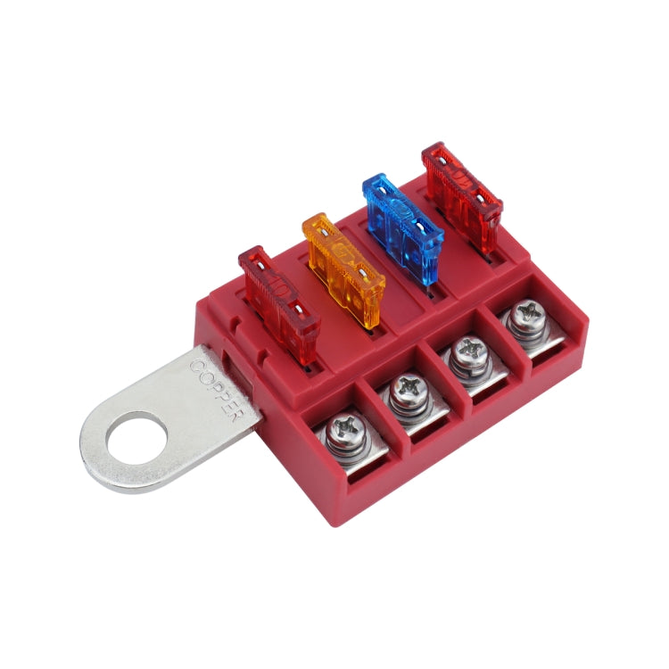 4-way RV Yacht Ignition Protection Battery Terminal Fuse Block, Specification: Two - Fuse by PMC Jewellery | Online Shopping South Africa | PMC Jewellery | Buy Now Pay Later Mobicred