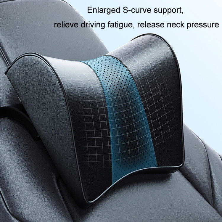 For Tesla Model 3/Y Car Memory Foam Headrest, Material: Microfiber - Seat Accessories by PMC Jewellery | Online Shopping South Africa | PMC Jewellery | Buy Now Pay Later Mobicred