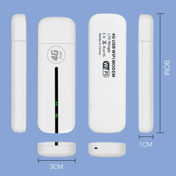 Asian Version U8-5M 4G WiFi Dongle USB Plug-In Router Mobile Hotspot - 4G Mobile Wifi by PMC TechLife | Online Shopping South Africa | PMC TechLife | Buy Now Pay Later Mobicred
