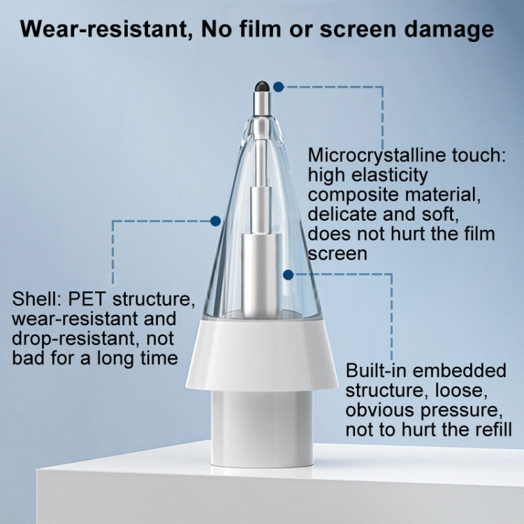 For Huawei M-Pencil 2 / 3 Mute Damping Anti-slip Replacement Nibs, Style: 2B Gray - Pencil Accessories by PMc TechLife | Online Shopping South Africa | PMc TechLife | Buy Now Pay Later Mobicred