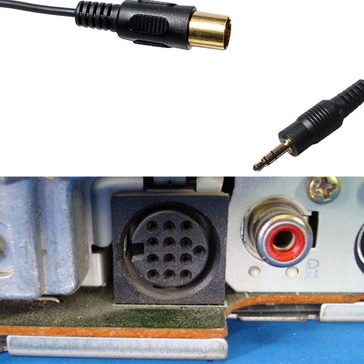 For KENWOOD AUX Audio Input Stereo Modification Cable - DIY Cables by PMC TechLife | Online Shopping South Africa | PMC TechLife | Buy Now Pay Later Mobicred