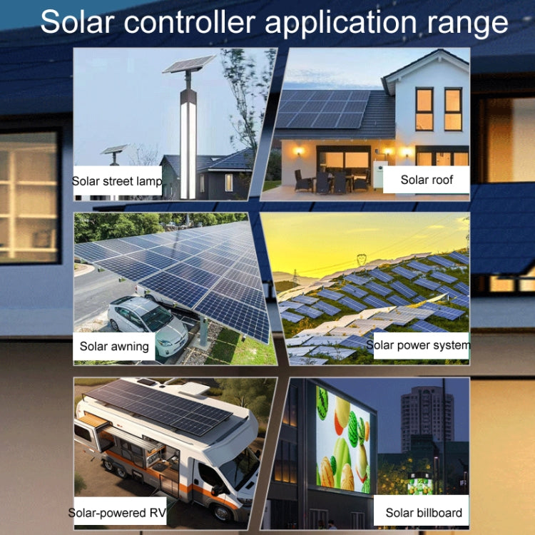 12V/24V 50A MPPT Intelligent Lighting Identification Solar Controller, Model: CM-D50 - Others by PMC TechLife | Online Shopping South Africa | PMC TechLife | Buy Now Pay Later Mobicred