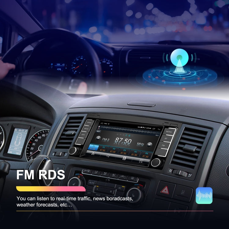 2+64G For Volkswagen Touareg 7-Inch Car WiFi Player Android 13 System Support CarPlay/Android Auto With AHD Camera and Mic - Car Monitor by PMC Jewellery | Online Shopping South Africa | PMC Jewellery | Buy Now Pay Later Mobicred