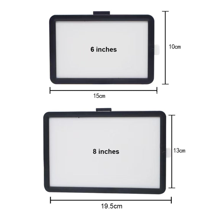 8-inch Light + Gimbal + Telescopic Tripod Desktop Live Square Beauty Fill Light - Selfie Light by PMC TechLife | Online Shopping South Africa | PMC TechLife | Buy Now Pay Later Mobicred