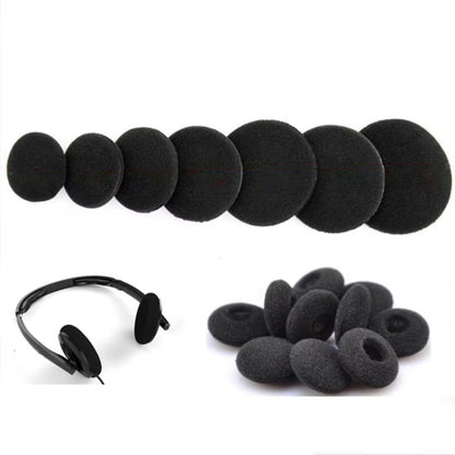 10pcs Sponge Ear Pads For Headphones Replacement Cushions 40mm - Earmuff & Pad by PMC Jewellery | Online Shopping South Africa | PMC Jewellery | Buy Now Pay Later Mobicred