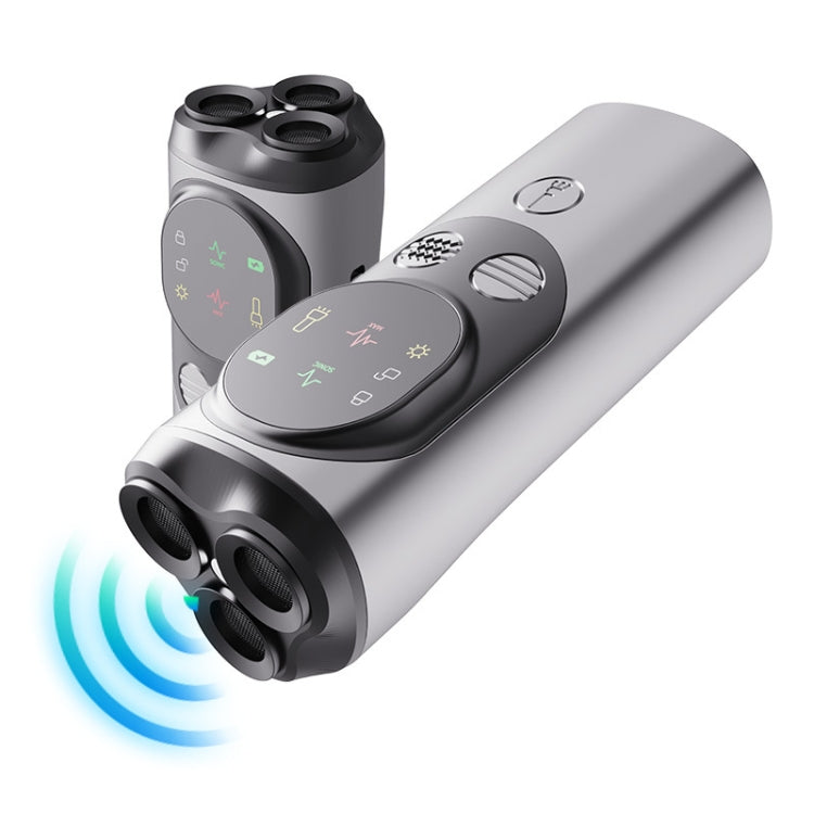 Ultrasonic Three-head Barking Stopper Dog Training Device with Flashing Light - Training Aids by PMC TechLife | Online Shopping South Africa | PMC TechLife | Buy Now Pay Later Mobicred